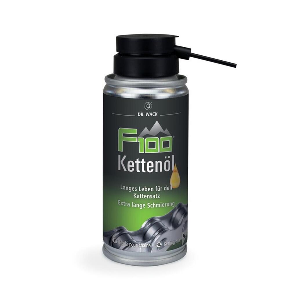 F100 Chain Oil 100 ml PTFE Black - Bicycle Lubricant