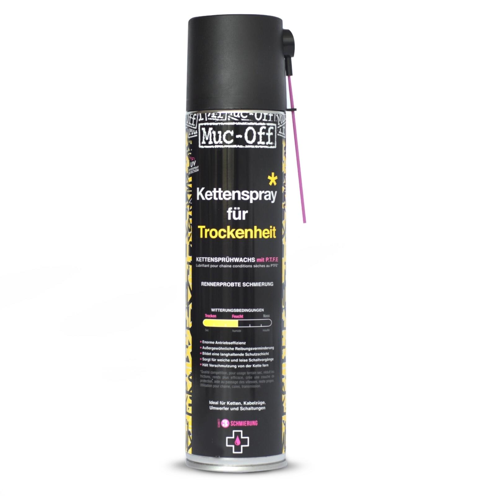 MUC-OFF Muc Off Kettenspray PTFE Trocken 400 ml