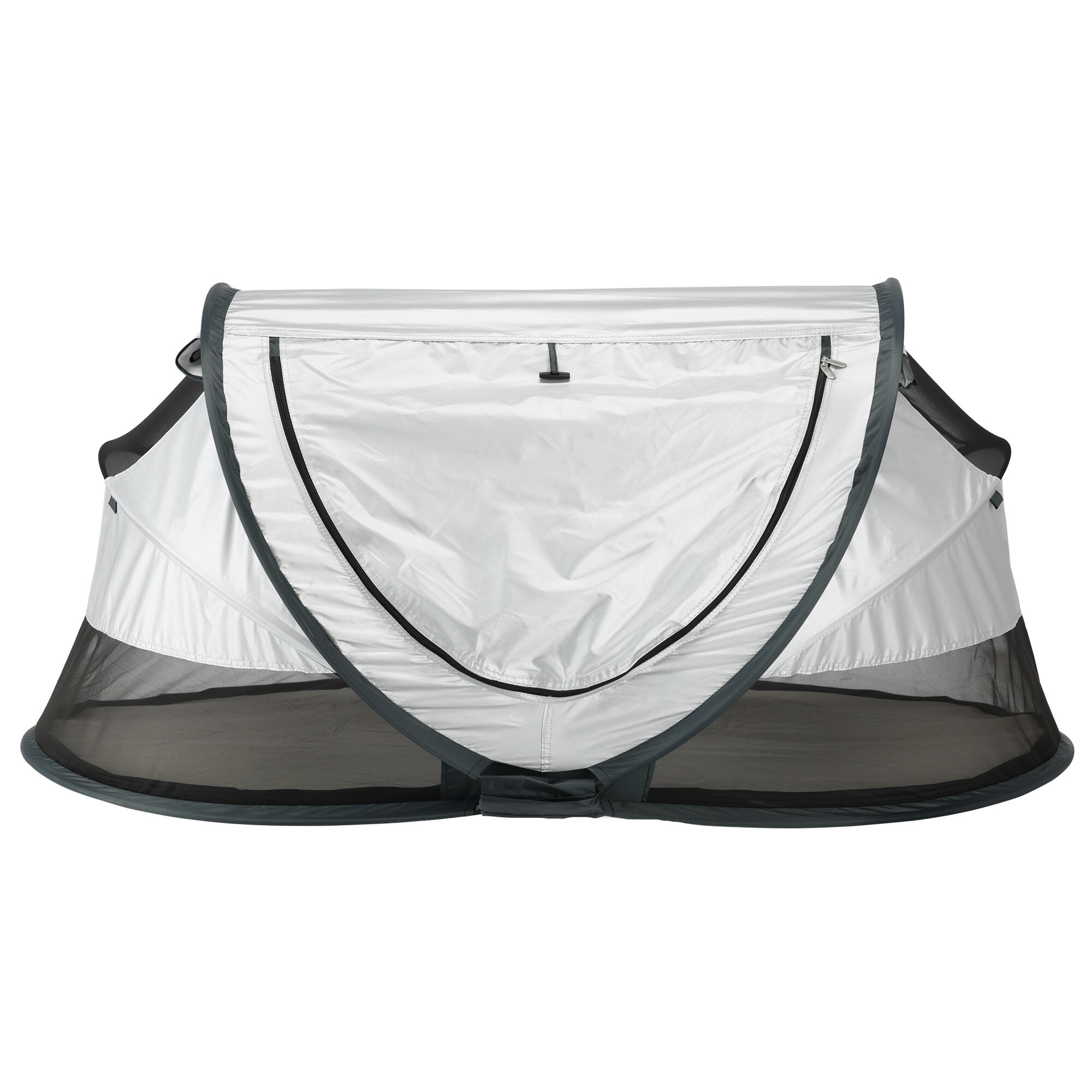 Lit de camping Peuter Luxe- Avec matelas autogonflant - Argent 3/8