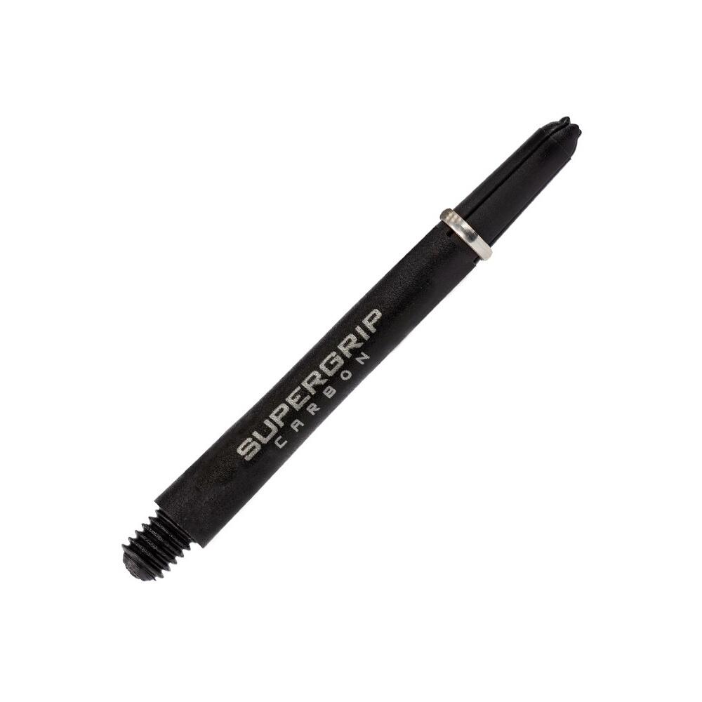 Super Grip Carbon Dart Stem (Pack of 3) (Black/Silver) 1/3