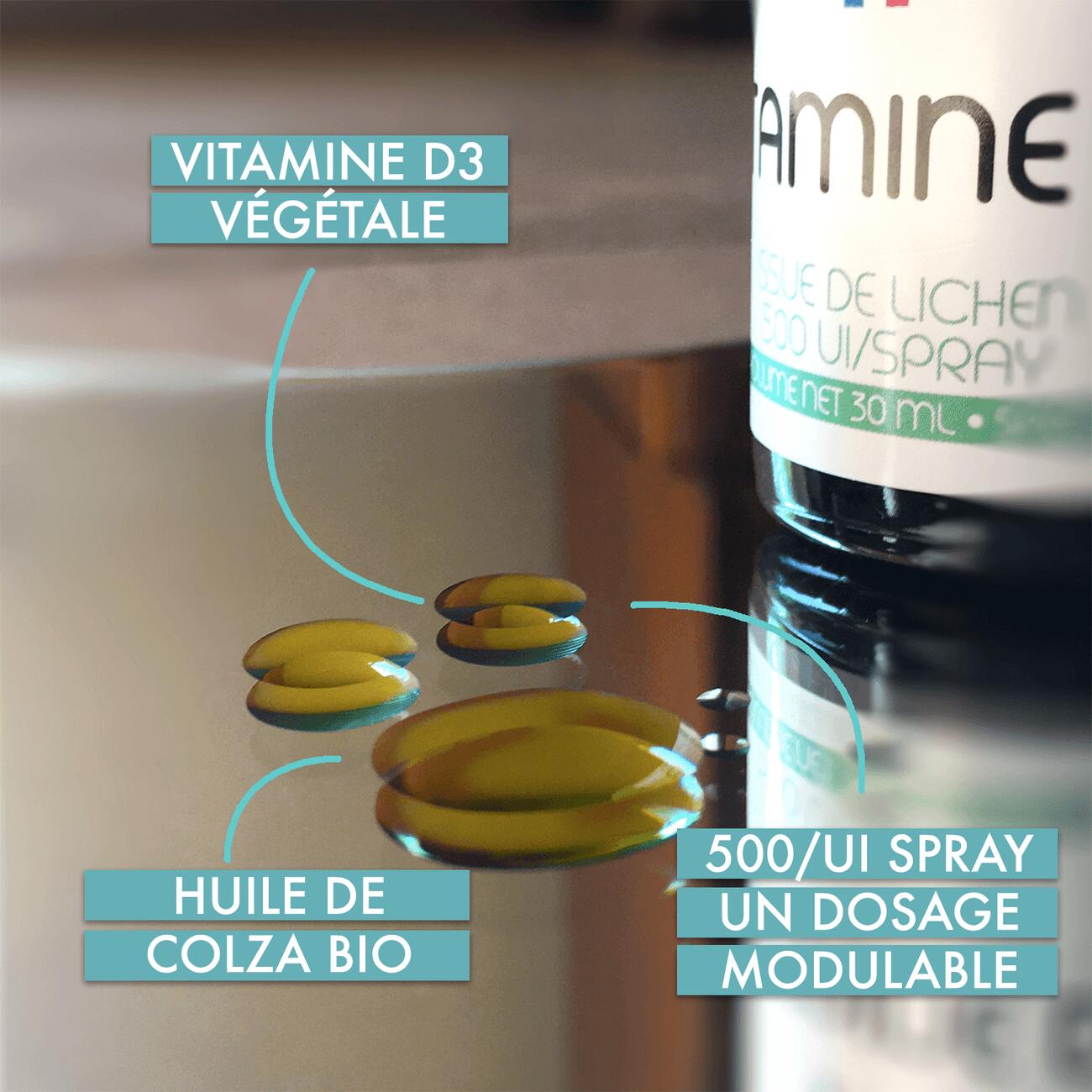 Vitamine D3 en spray - Immunité & Santé Osseuse - 3 mois 4/6