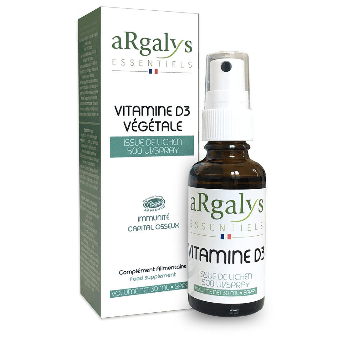 Argalys - Vitamine D3 En Spray - Immunité & Santé Osseuse - 3 Mois - Vitamines - Taille Unique - Decathlon