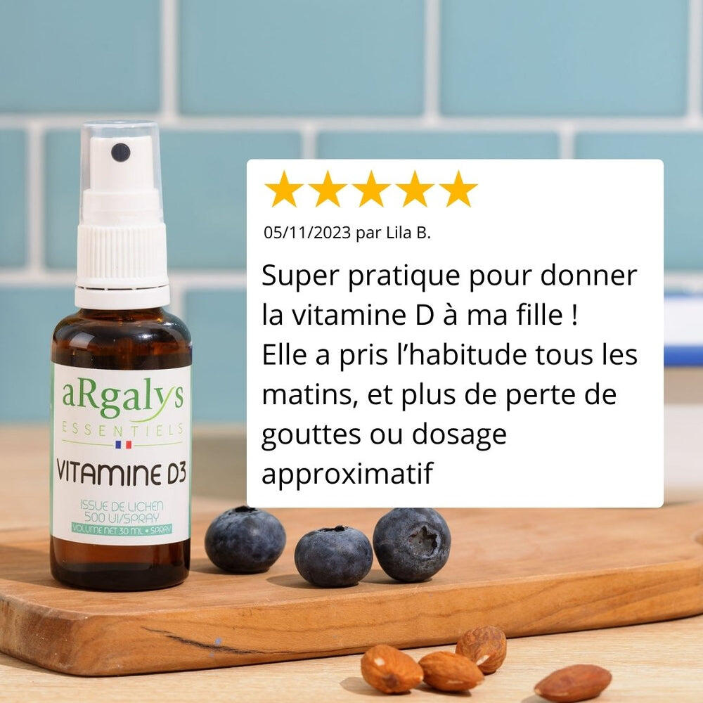 Vitamine D3 en spray - Immunité & Santé Osseuse - 3 mois 5/6