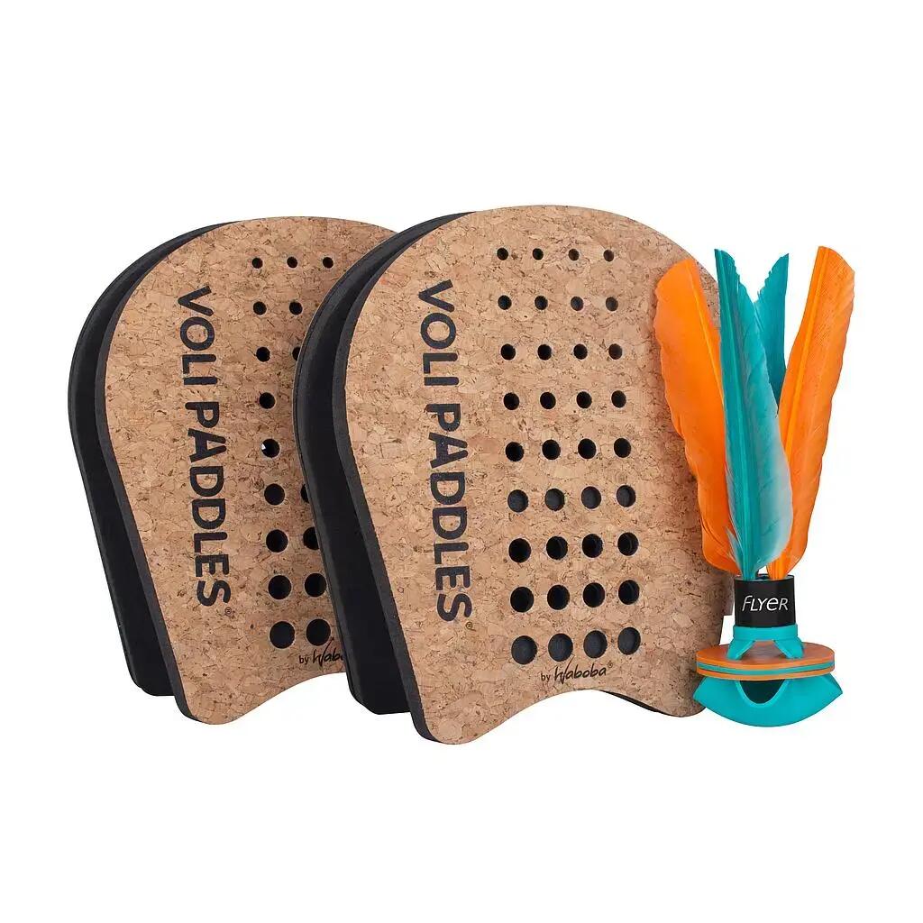 Voli Racket Set (Black/Red) One Size