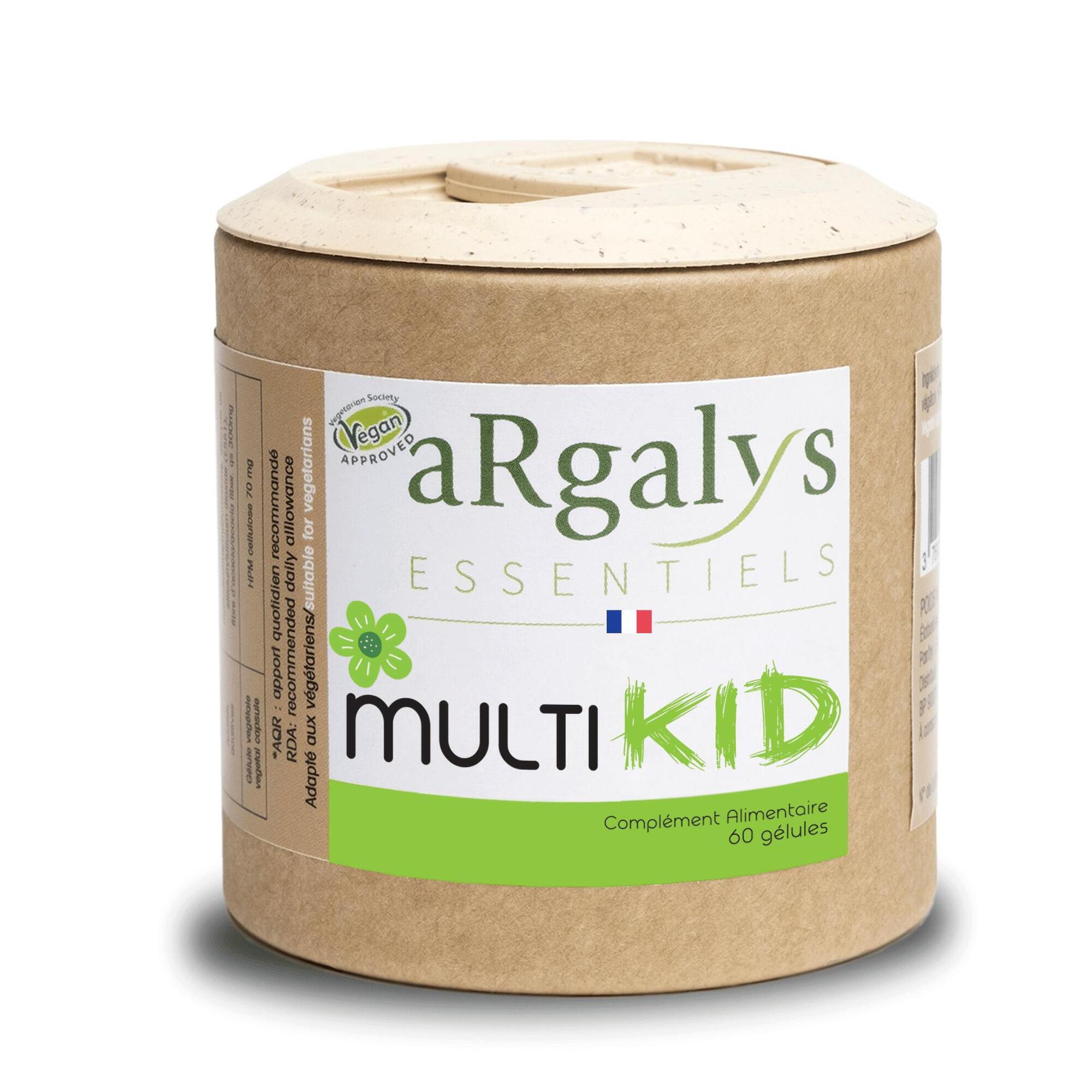 Argalys - Multivitamines Et Minéraux Pour Enfants - 60 Gélules - Complément Alimentaire - Taille Unique - Decathlon