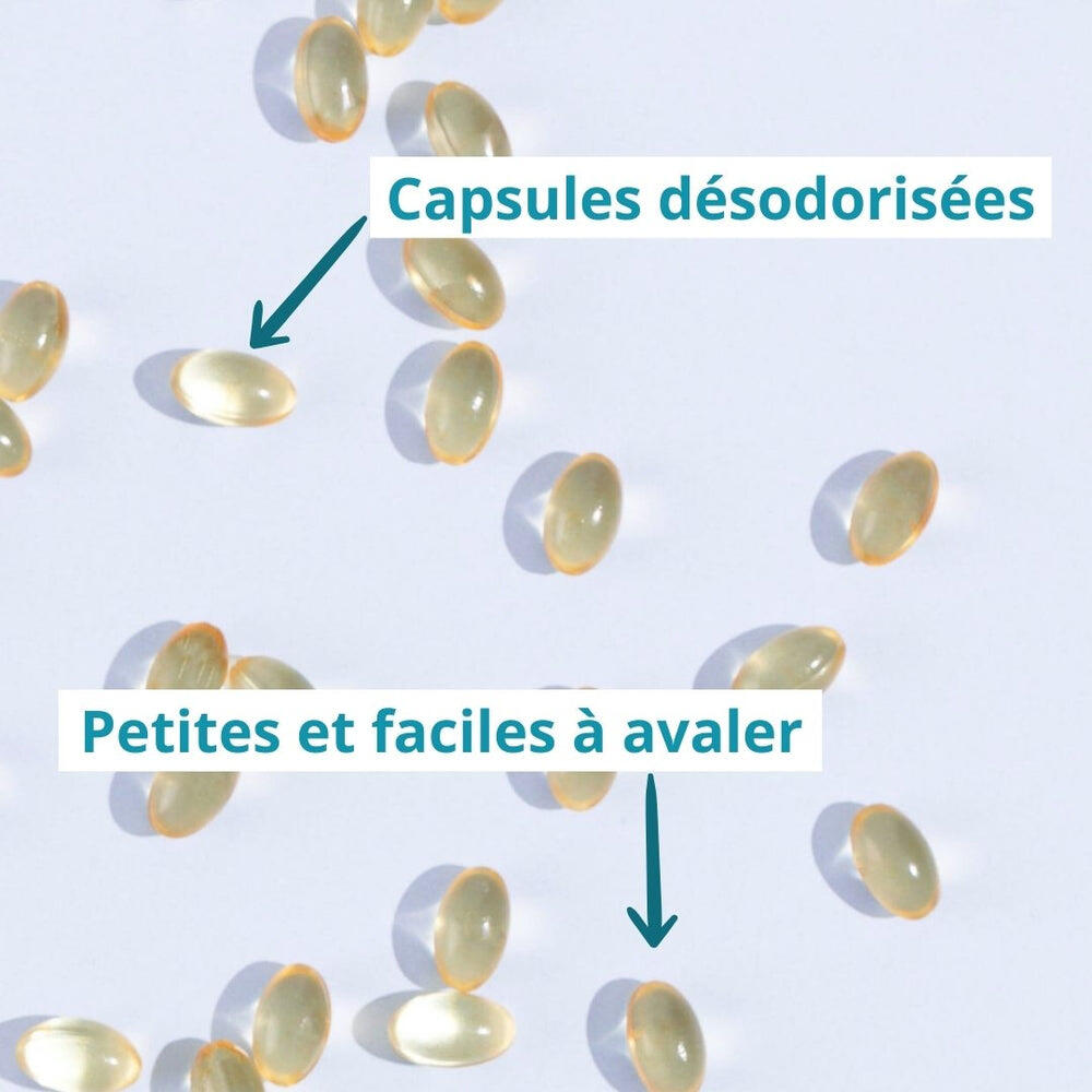 Oméga 3 DHA d'algues - Système nerveux mémoire et circulation - 60 gélules 5/6