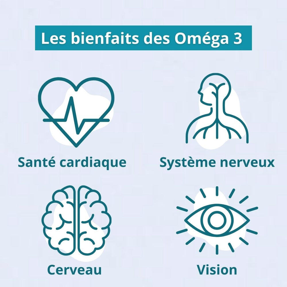 Oméga 3 DHA d'algues - Système nerveux mémoire et circulation - 60 gélules 2/6