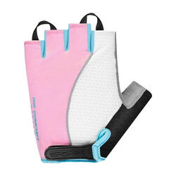 Gants De Cyclisme PIACENZA Femme (Blanc / Rose)