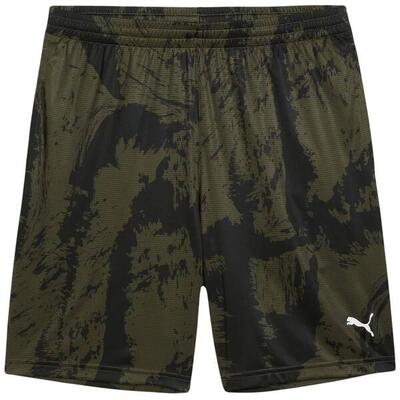 Pantaloncini Stampa Su Intera Superficie Uomo Puma Train All Day Nero