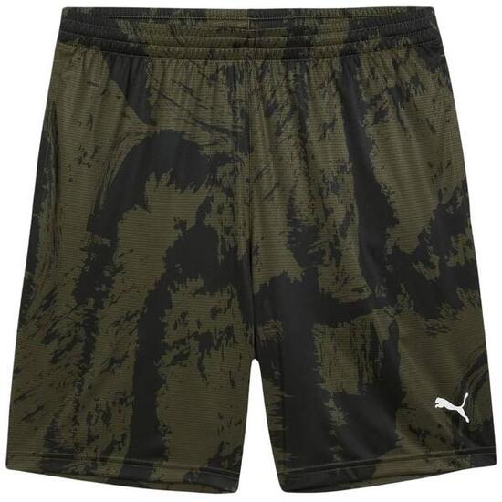 Pantaloncini Stampa Su Intera Superficie Uomo Puma Train All Day Nero