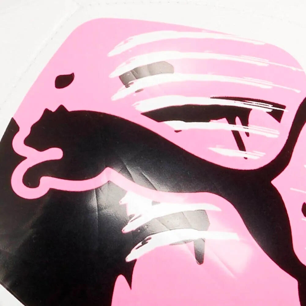 Futebol de gato grande (Branco/Rosa/Preto) 2/2