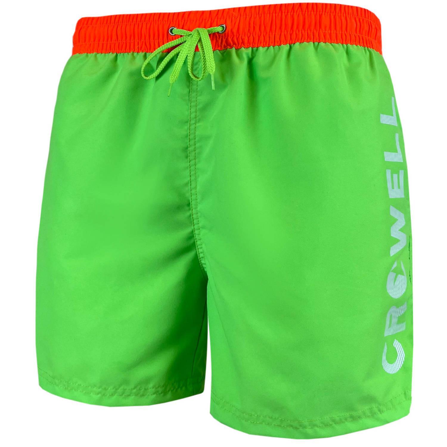 Crowell - Short De Bain Homme (vert Fluo) - Boardshort - Jaune|vert - S - Decathlon