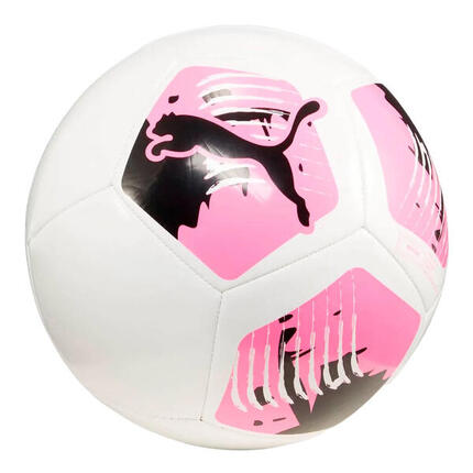 Ballon De Foot (Blanc / Rose) Taille 5
