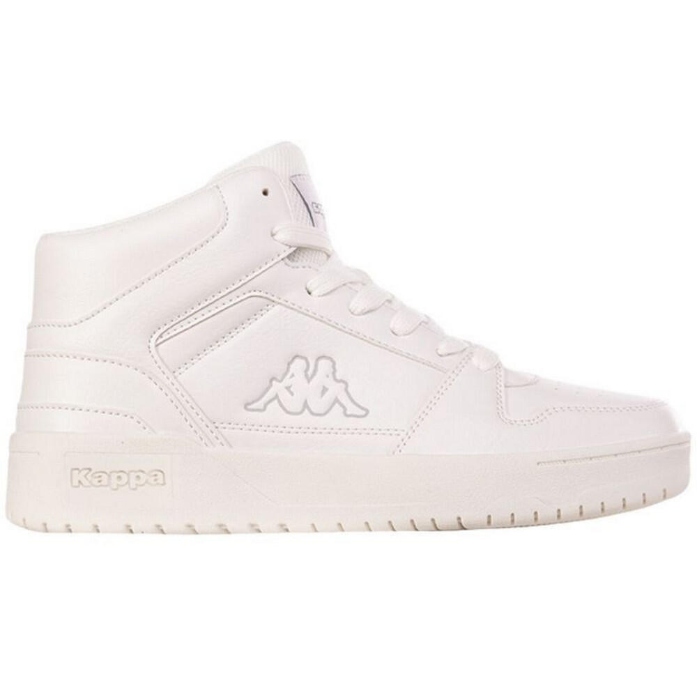 KAPPA Volwassen uniseks Coda Mid Oc Trainers (Wit)