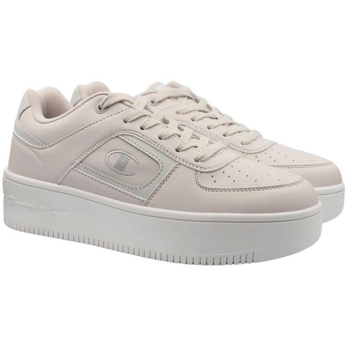 Champion - Baskets Foul Play Plat Bs Femme (beige / Rose) - Chaussures De Sport - Beige|rose - 37 - Decathlon