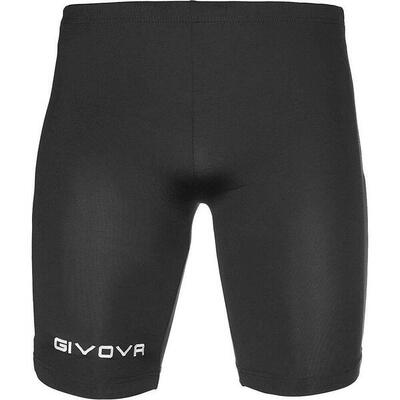 Heren bermuda base layer shorts (zwart)