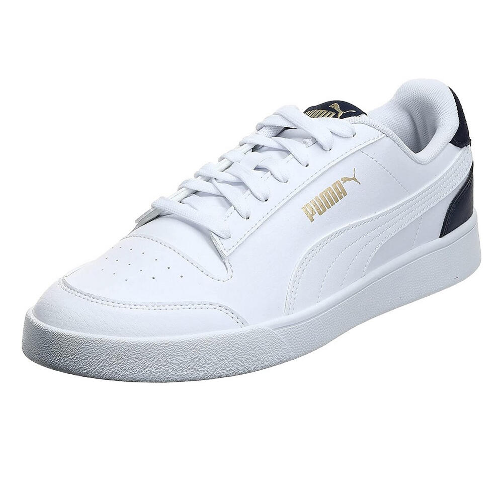 Heren Shuffle Trainers (Wit) 1/4