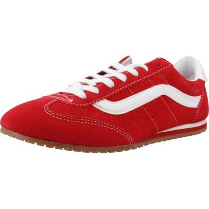 Baskets Vans Modèle Super Lowpro Couleur Rouge