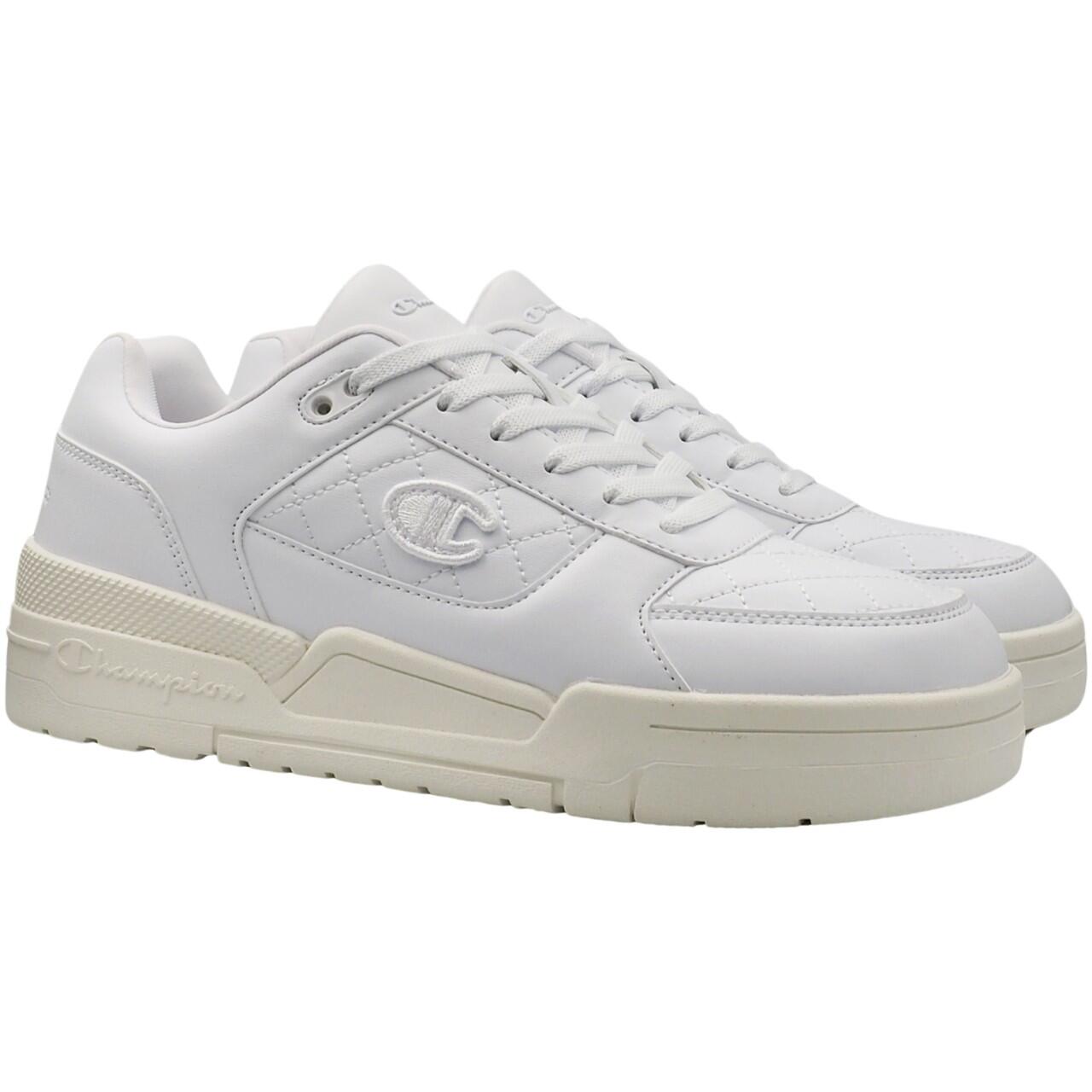 CHAMPION Dames RD18 Heritage Quilted Low Cut Trainers (Wit)
