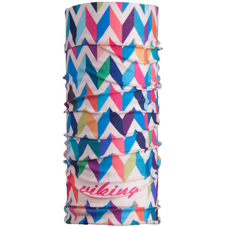 VIKING Zig Zag Regelmatige Sjaal (Veelkleurig)