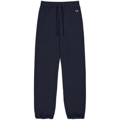 Dames joggingbroek met koordje taille (marineblauw)