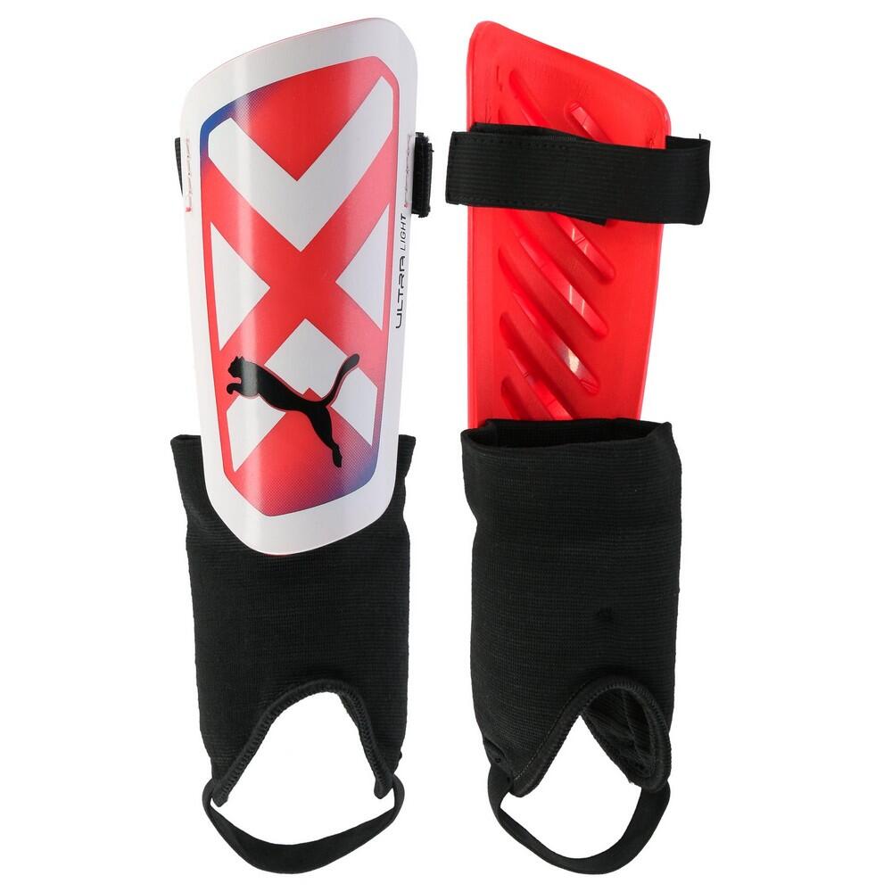 Protectores para Tíbia 30874 de Ultraligeras para Hombre Blanco, Rojo XS 2/2