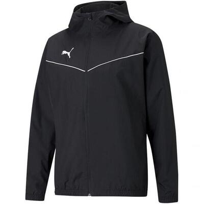Heren teamrise all weather jacket (zwart)