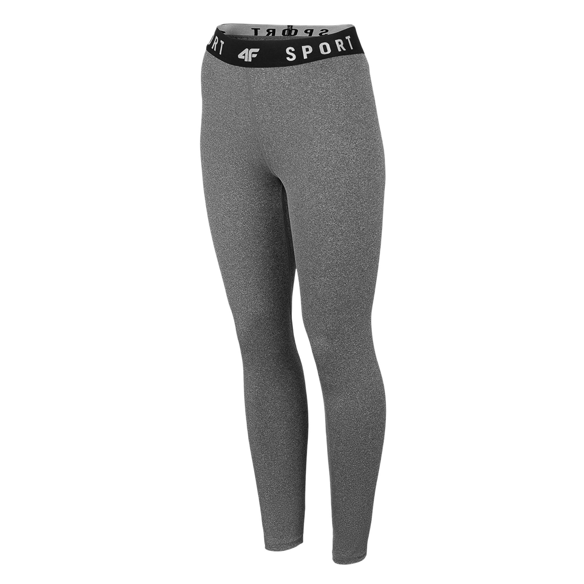 4f - Legging Sport H4z22 Femme (gris) - Pantalons - Gris - 40 M - Decathlon