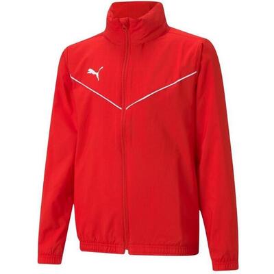 Giacca impermeabile (k-way) junior puma rosso