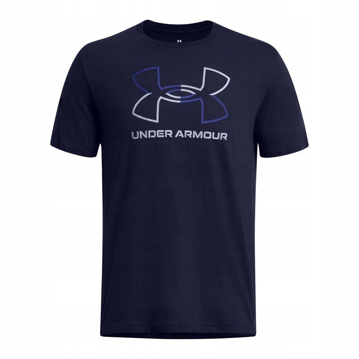 Under Armour - Tshirt Gl Foundation Uodate Homme (bleu Marine) - T-shirt Manches Courtes - Bleu - 40 M - Decathlon
