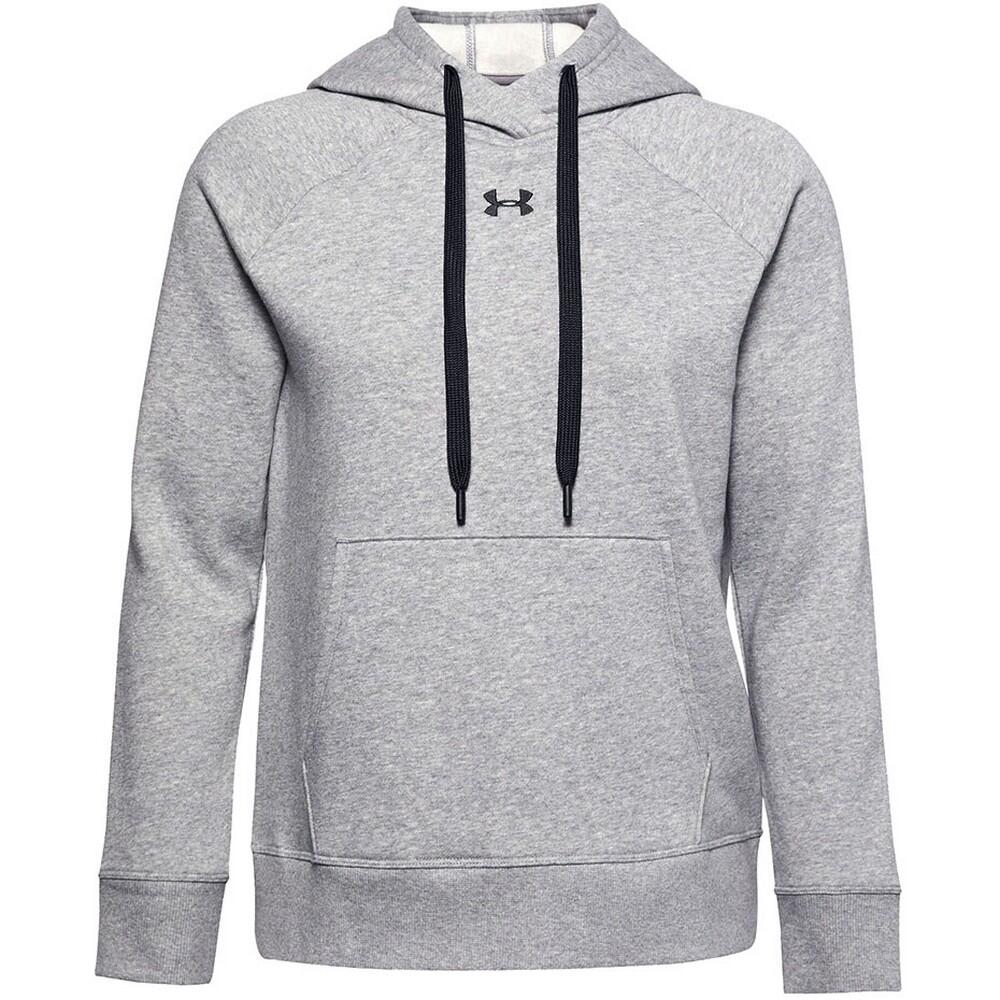 Womens/Ladies Rival Fleece Hoodie (Grey)