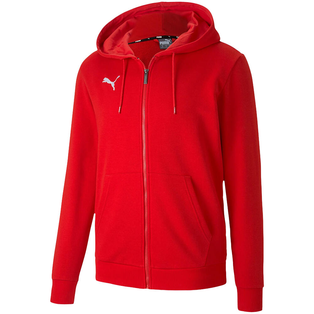 PUMA Sudadera TeamGoal 23 para Hombre Rojo