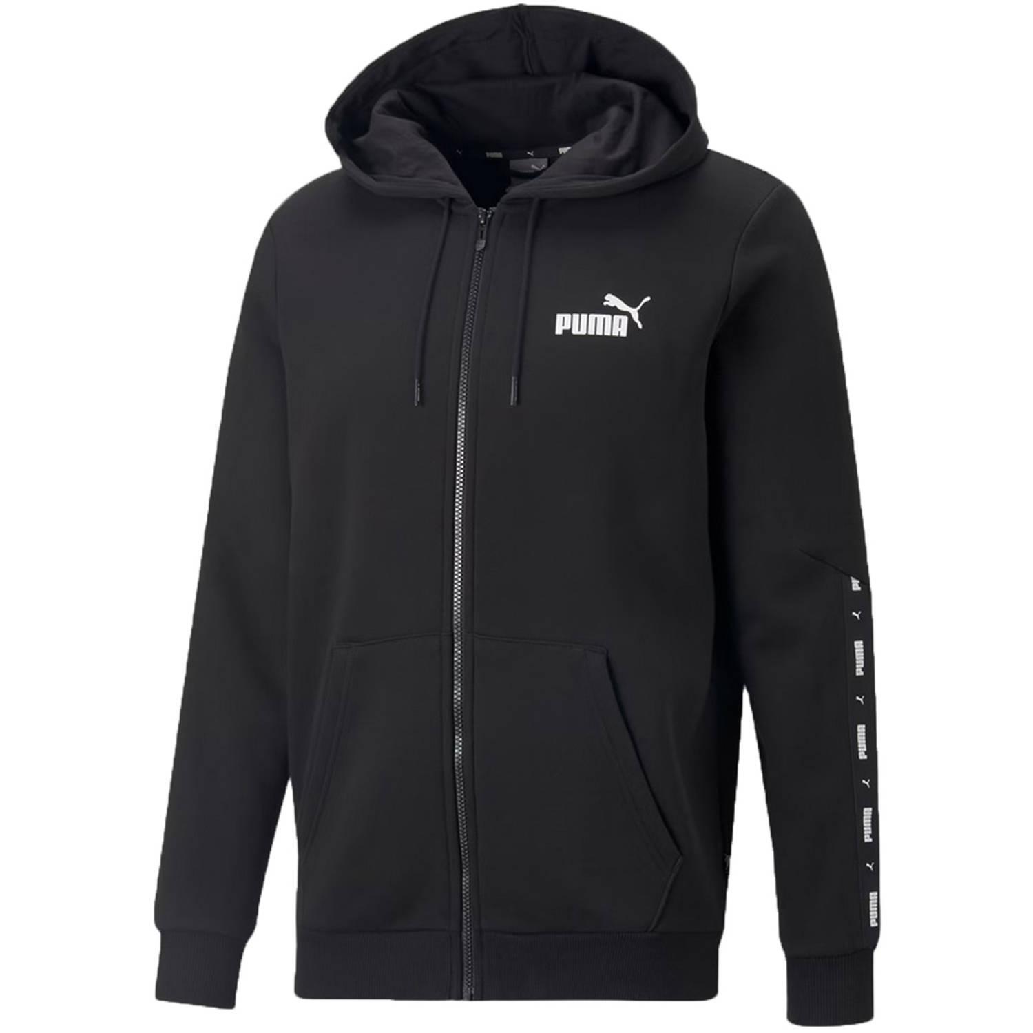Męska Bluza Z Kapturem ESS+ Tape Full Zip