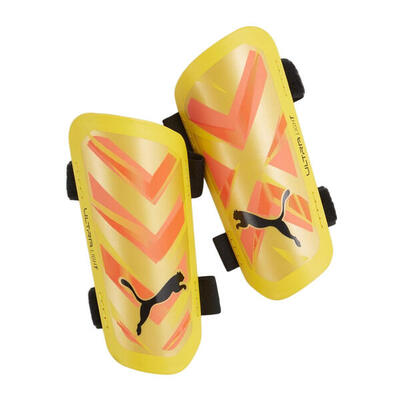 Scheenbeschermers voor heren ultra light football slipin (wit, rood)