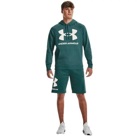 Heren Rival Fleece Hoodie (Groen)