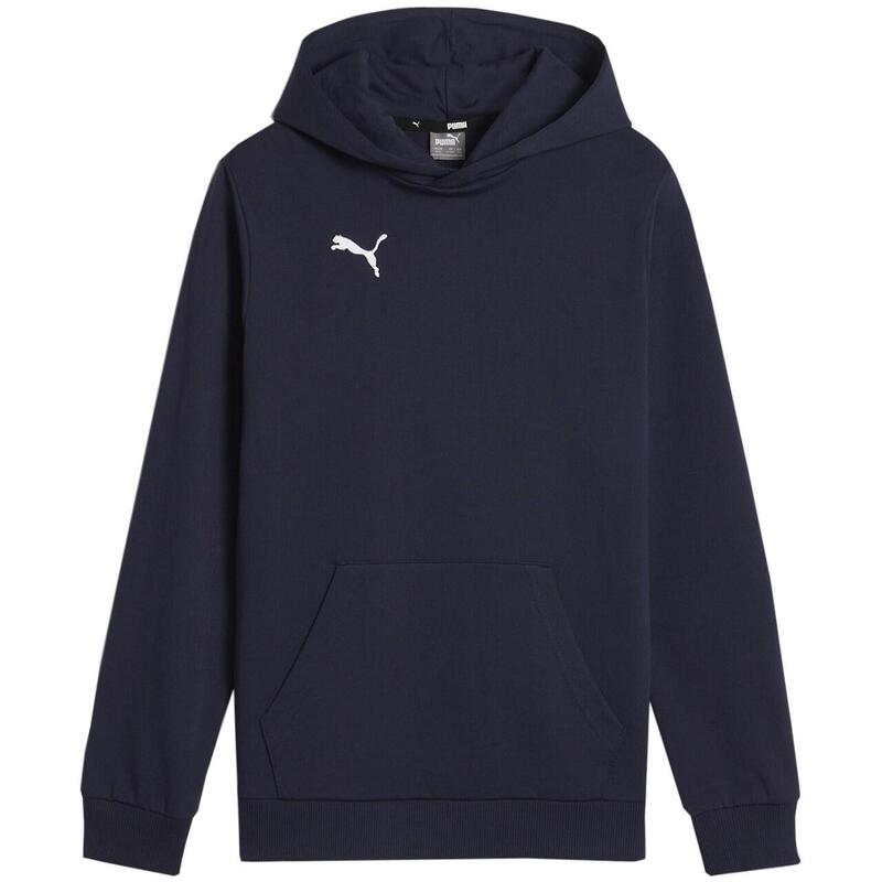 Sweat À Capuche TEAM GOAL CASUAL Enfant (Bleu Marine)
