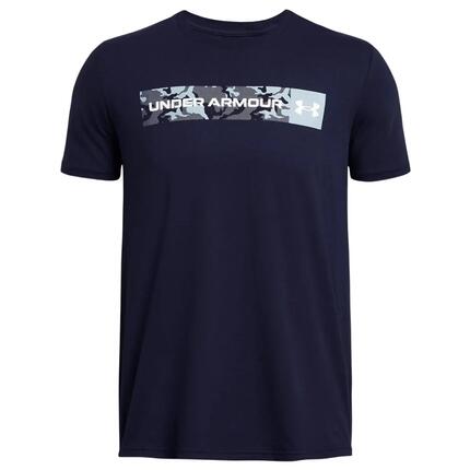 Tshirt Motif/style Camouflage Et Rayure Homme (Bleu Marine)