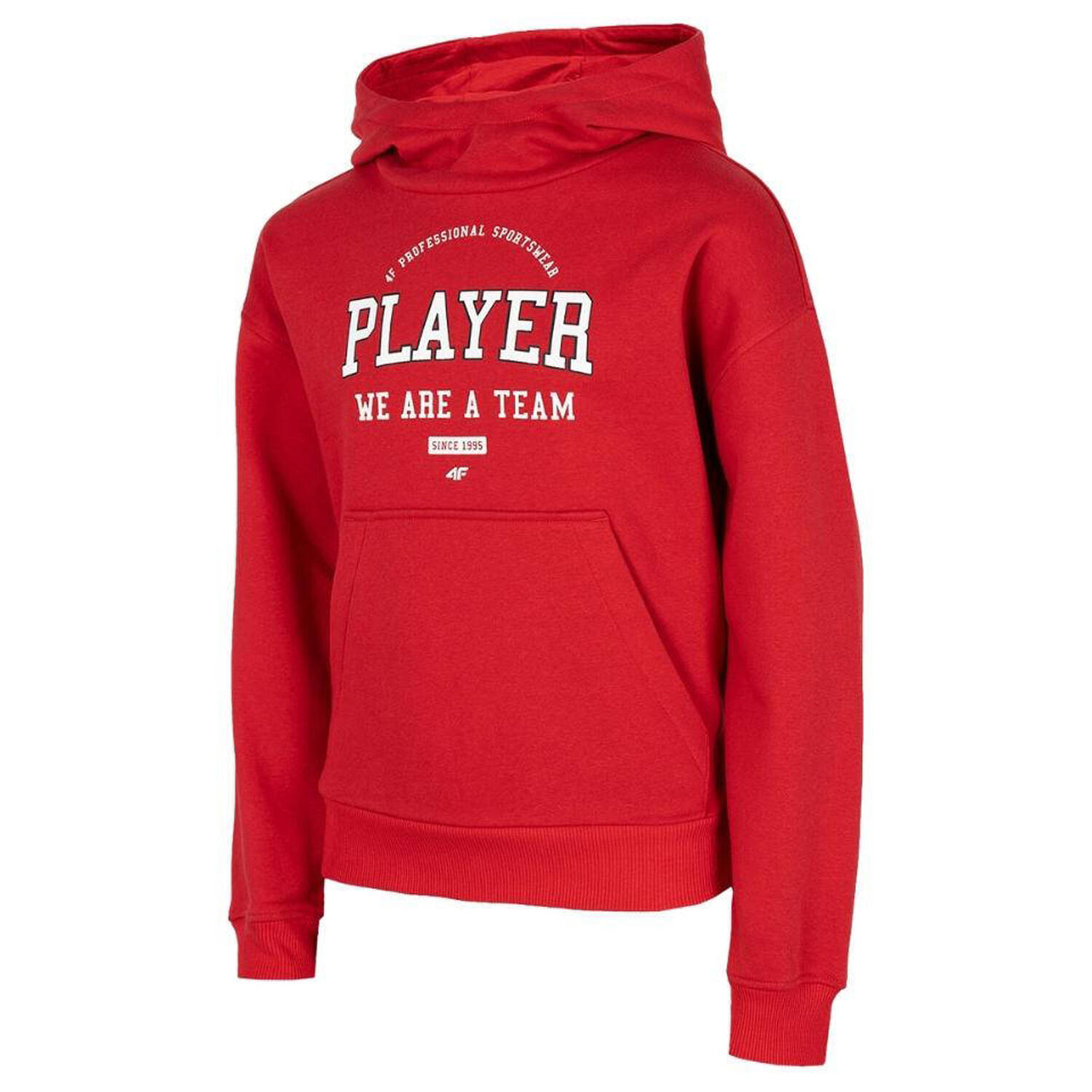 4F Jongens Speler HJZ2 JBLM006 Hoodie (Rood)