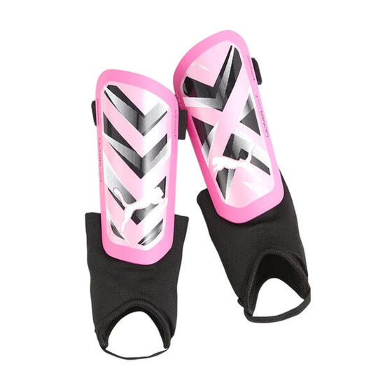Protègetibias ULTRA (Noir / Rose) M