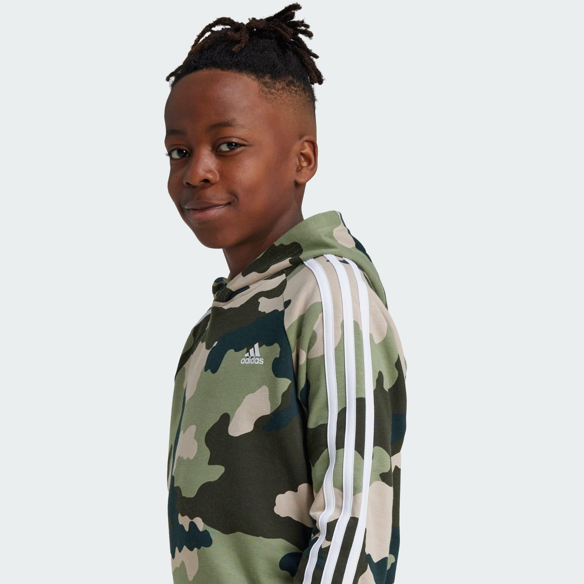 Sweat-shirt à capuche imprimé intégral Essentials Enfants 5/5