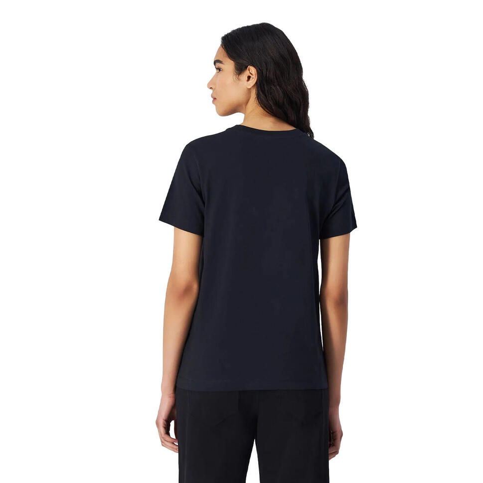 T-shirt Damski Z Bawełny Z Krótkim Rękawem