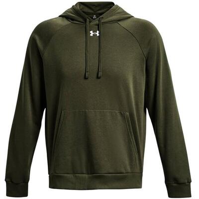 Heren rival fleece hoodie (groen)