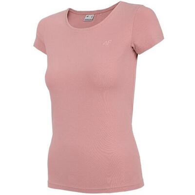 Dames h4z22 effen normaal tshirt (roze)