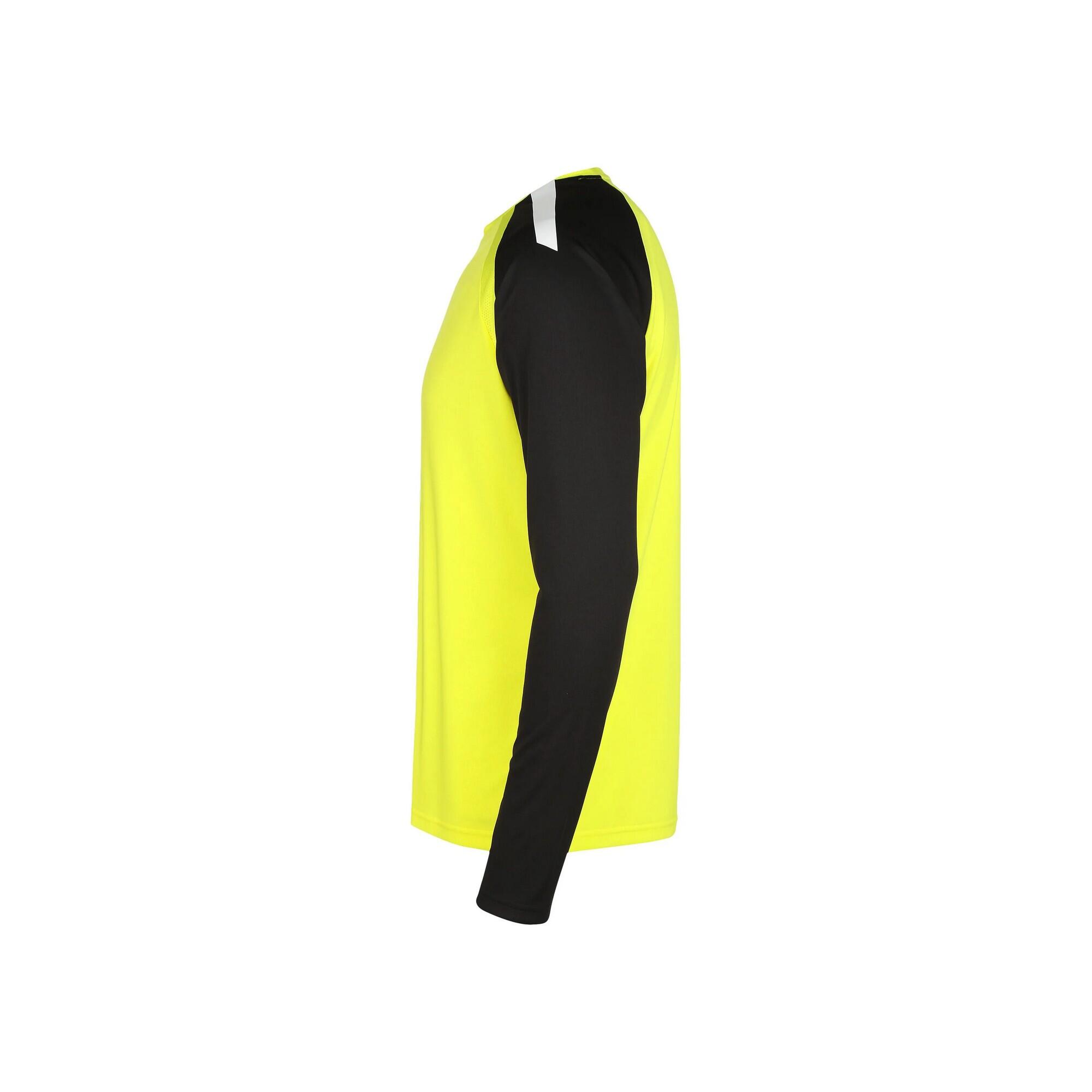 Camisola de guardaredes de manga comprida TeamPACER para homem (Amarelo / Preto) 3/4