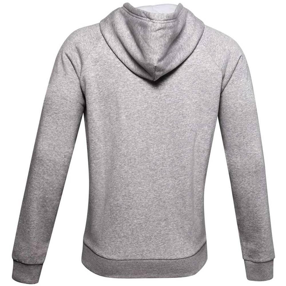 Heren Rival Fleece Hoodie (Grijs) 2/7