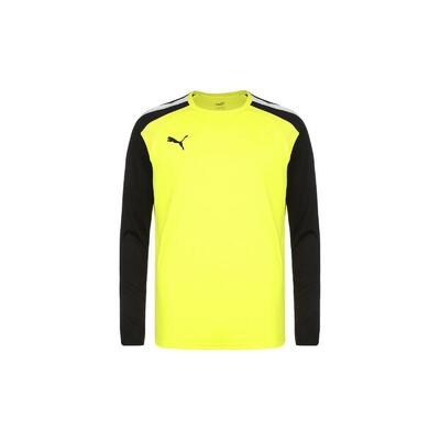 Heren teampacer keepershirt met lange mouwen (geel/zwart)