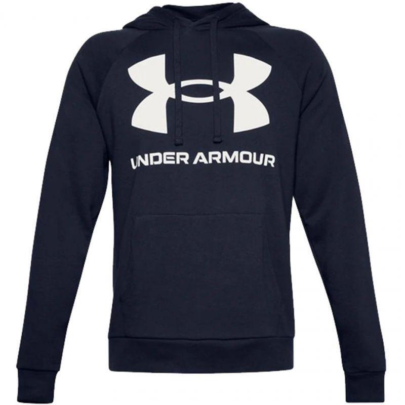 Under Armour - Sweat À Capuche Rival Homme (bleu Marine) - Sweat-shirt - Bleu - 40 M - Decathlon