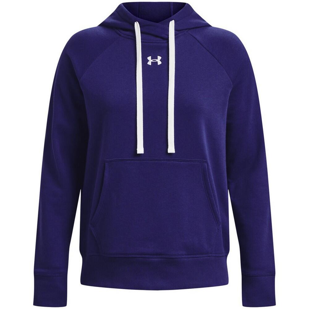 Under Armour - Sweat À Capuche Rival Femme (bleu Marine) - Sweat-shirt - Bleu - S - Decathlon