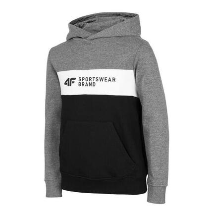 Sweat À Capuche HJZ22 JBLM003 46S Enfant (Noir / Vert)