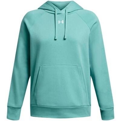 Dames rival fleece hoodie (munt)